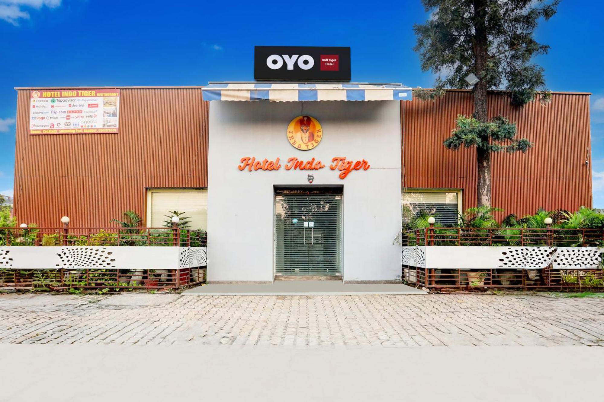 Hotel O Indo Tiger Risikés Kültér fotó