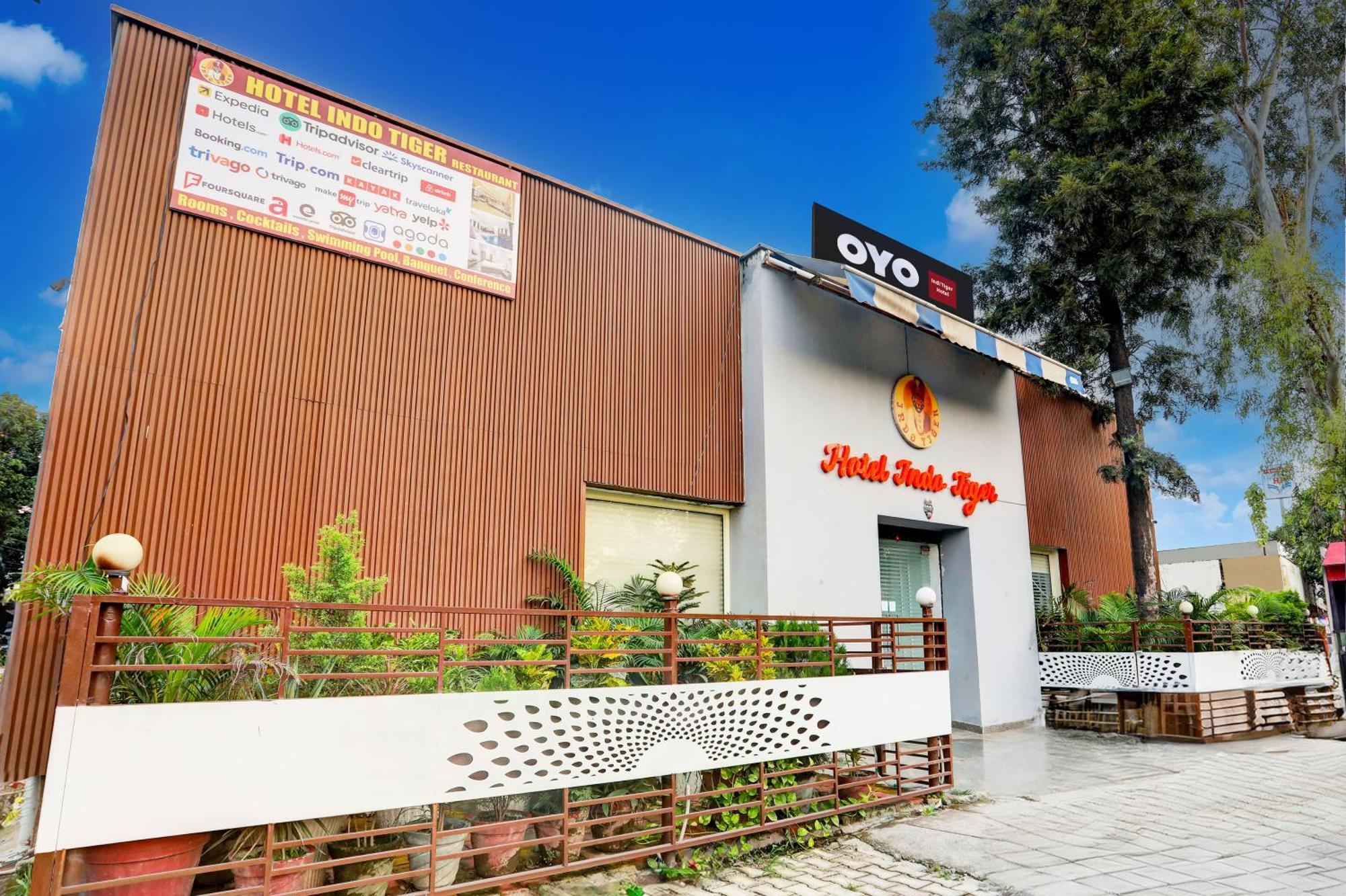 Hotel O Indo Tiger Risikés Kültér fotó